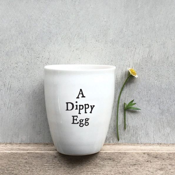 Porcelain egg cup-Dippy egg