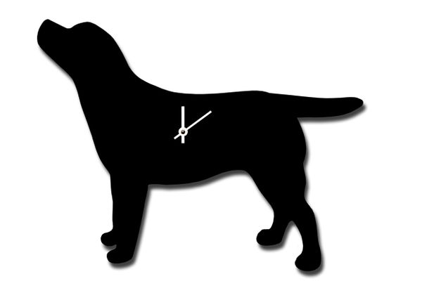 Labrador Clock with Wagging Tail