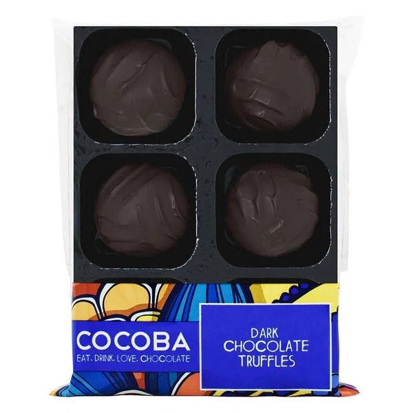 DARK CHOCOLATE TRUFFLES (6 TRUFFLES)