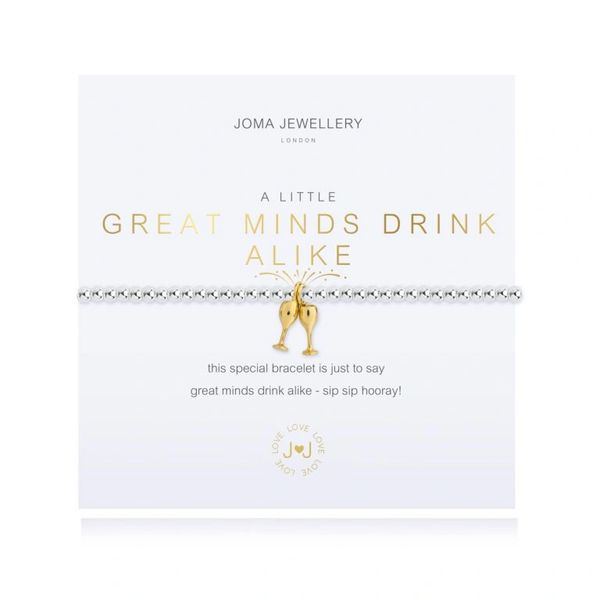 A Little Great Minds Drink Alike Bracelet 4679