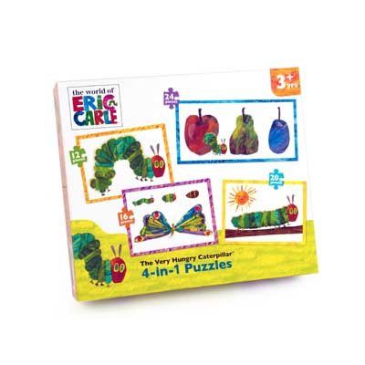 The Very Hungry Caterpillar 4-in-1 Puzzles