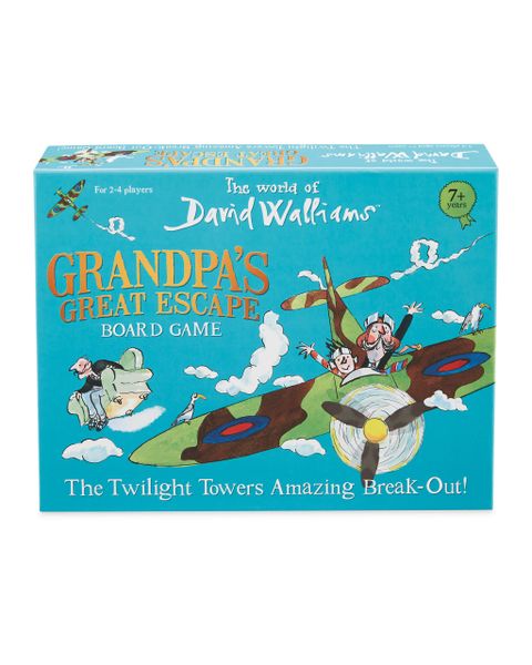 David Walliams Grandpa's Great Escape Board Game