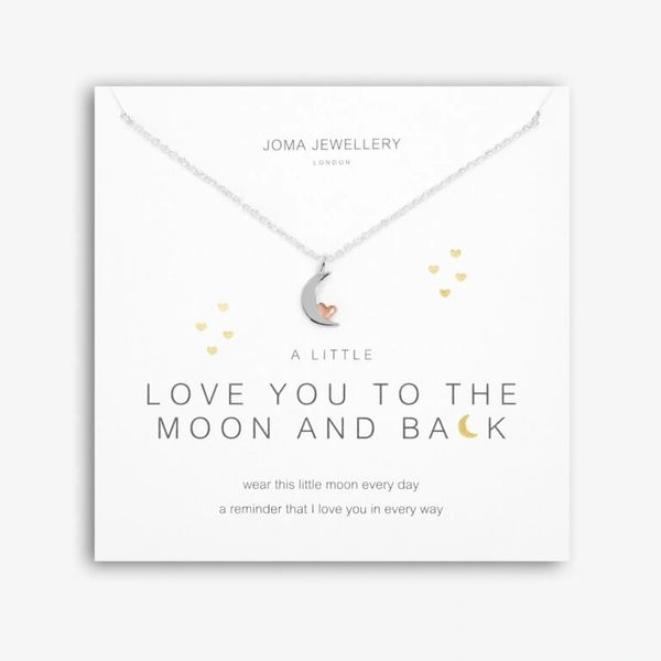 A Little 'Love You To The Moon And Back' Necklace 5280
