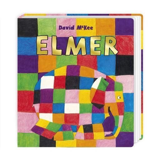 Elmer Board Book NEW