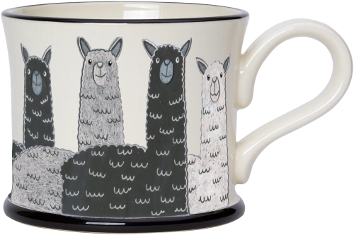Alpaca Mug by Moorland Pottery