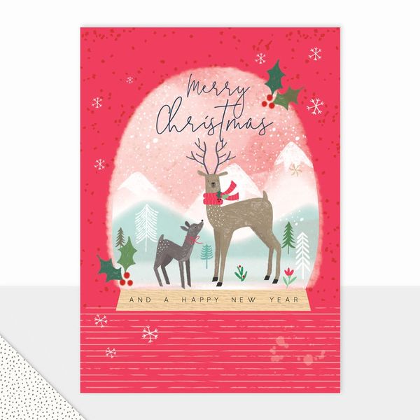 halcyon merry christmas reindeer hy276