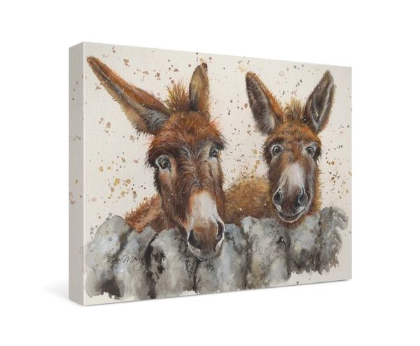 Barney and Fred Canvas Cutie