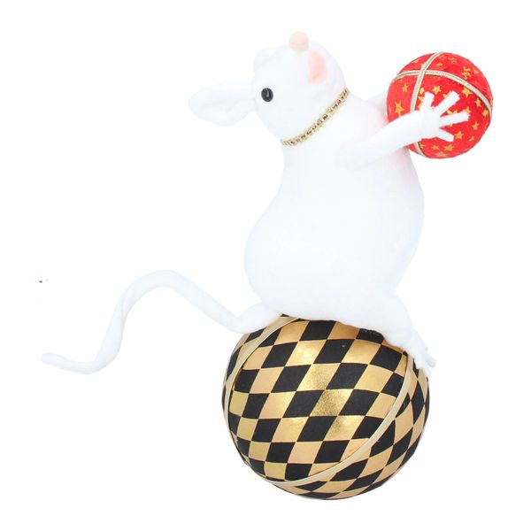 Circus Mouse on Ball - 28cm - CLICK & COLLECT ONLY