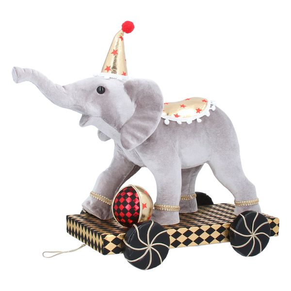 Circus Elephant on Cart - CLICK & COLLECT ONLY