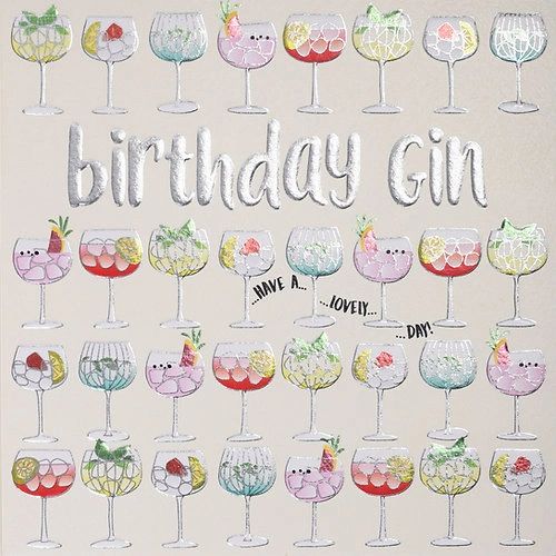 Birthday Gin q1362