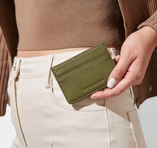 Mia Card holder in Khaki