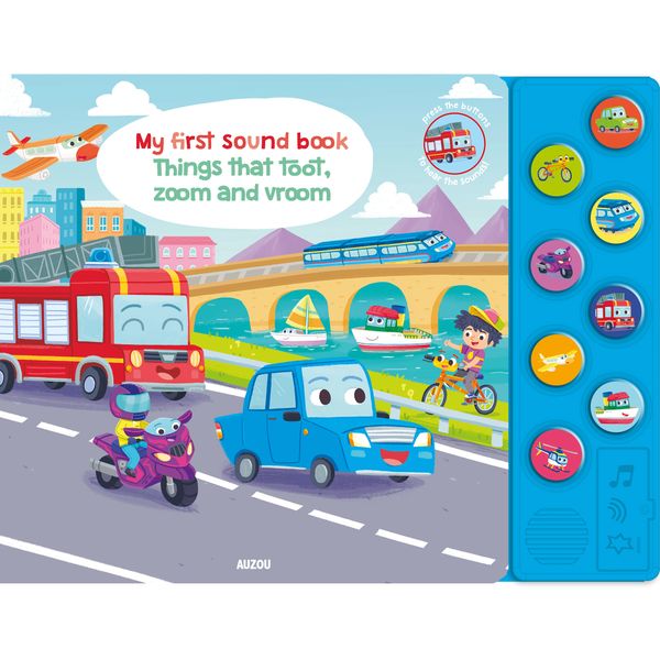 Things That Toot, Vroom & Zoom Sound Book