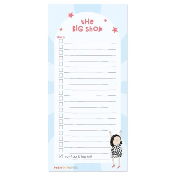 The Big Shop List Pad lp004