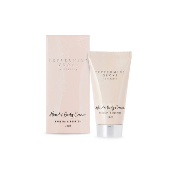 Freesia & Berries Hand & Body Cream Tube 75ml