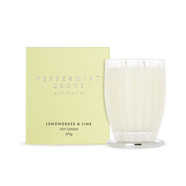 Lemongrass & Lime Soy Candle 370g