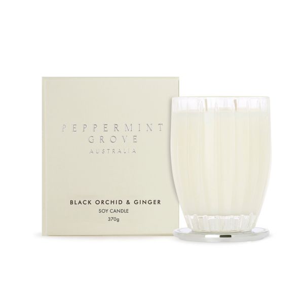 Black Orchid & Ginger Soy Candle 370g