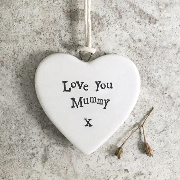 Porcelain heart-Love mummy
