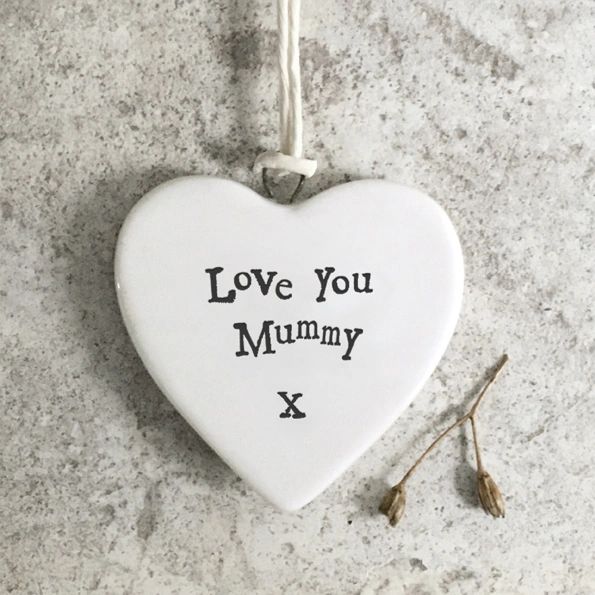 Porcelain heart-Love mummy