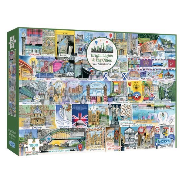 Bright Lights & Big Cities 1000pcs