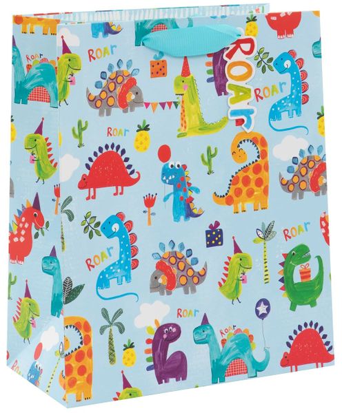 Large Dinosaur Gift Bag