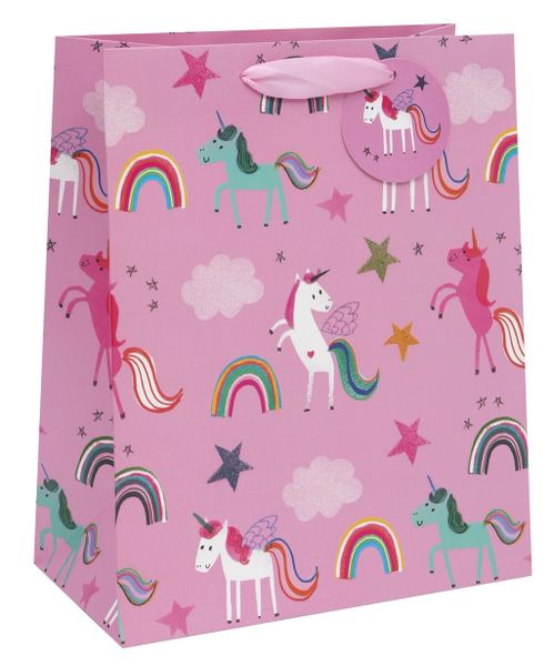 Large Unicorns Gift Bag