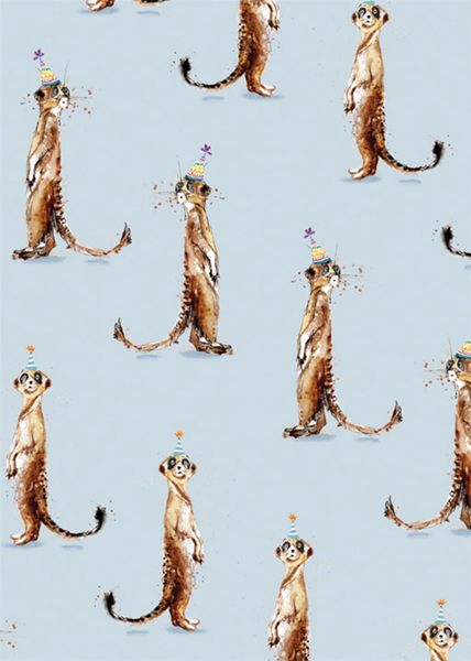 Meerkats Flat Wrap Sheet