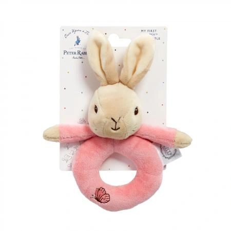 Flopsy Bunny Plush Ring Rattle