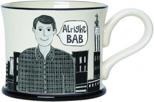 Brummie Bloke Mug by Moorland Pottery