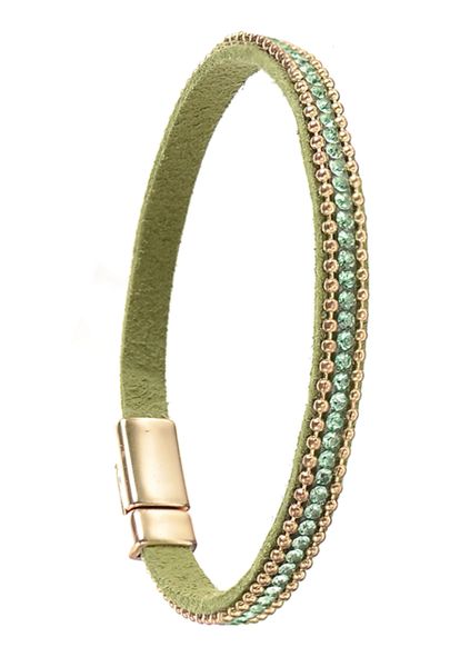 The Finer Things That Sparkle - Mint Shimmer / Gold- bracelet