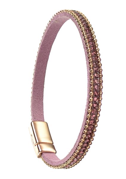 The Finer Things That Sparkle - Amethyst Shimmer/ Gold - bracelet