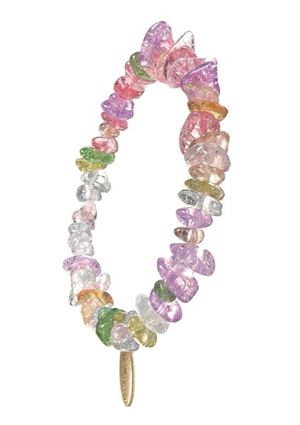 Sea Glass Style Fragments Captured - Sorbet Palette Bracelet