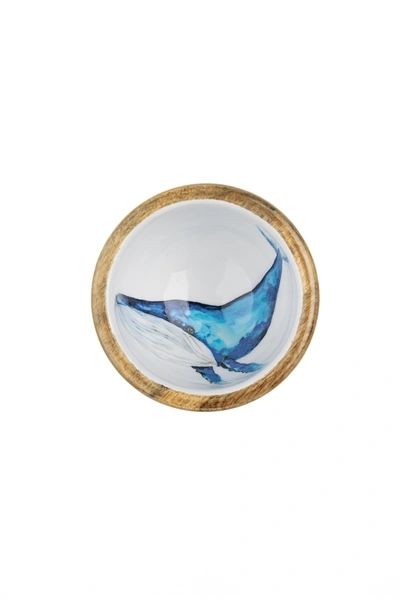Blue Whale Nut wooden Bowl