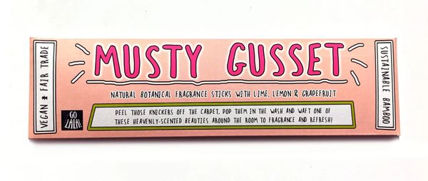 MUSTY GUSSET – FUNNY SMELLS FRAGRANCE STICKS