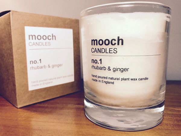 mooch CANDLES no.1 rhubarb & ginger