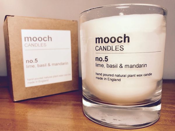 mooch CANDLES no.5 lime, basil & mandarin