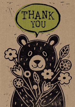 Thank You Bear LINO25