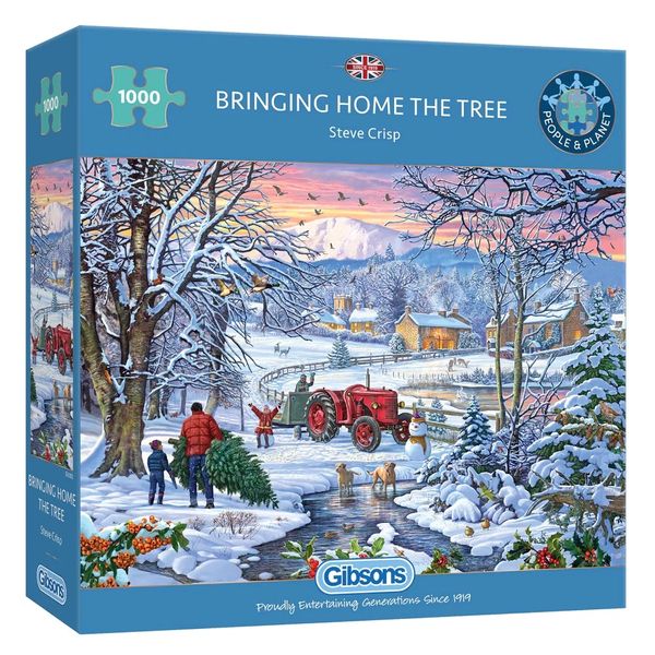 Bringing Home the Tree 1000pcs