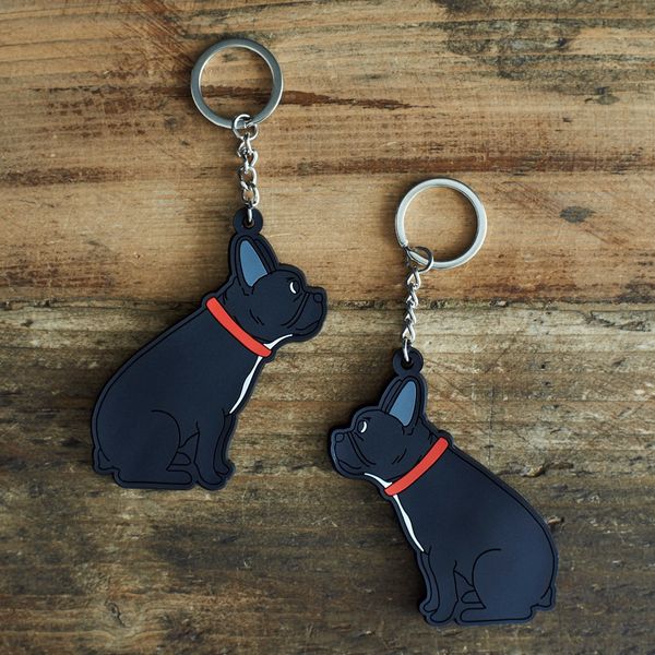 French Bulldog Keyring