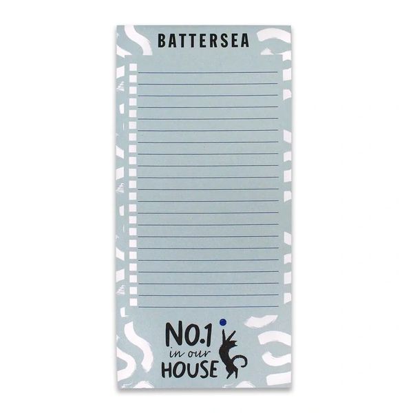 Cat Memo Pad Magnetic - Battersea