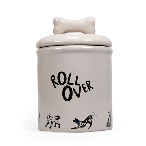 Dog Treat Jar Ceramic - Battersea