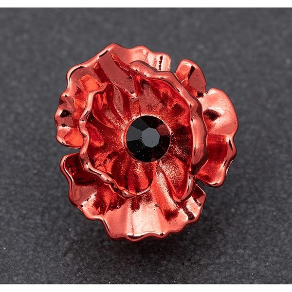 Frilly Poppy Pin