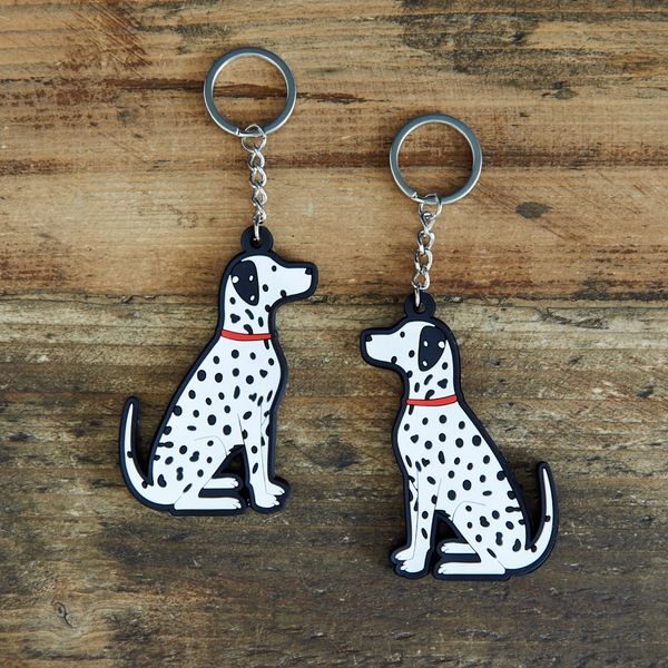 Dalmation Keyring