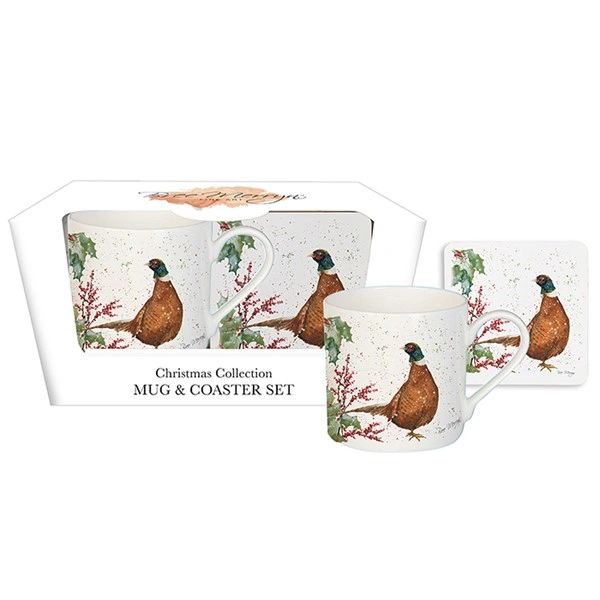 Bree Merryn Perceval Pheasant Mug & Coaster