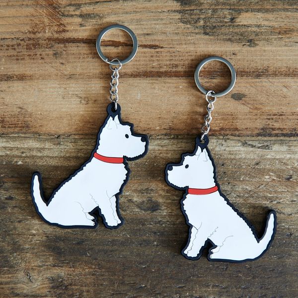 Westie Keyring