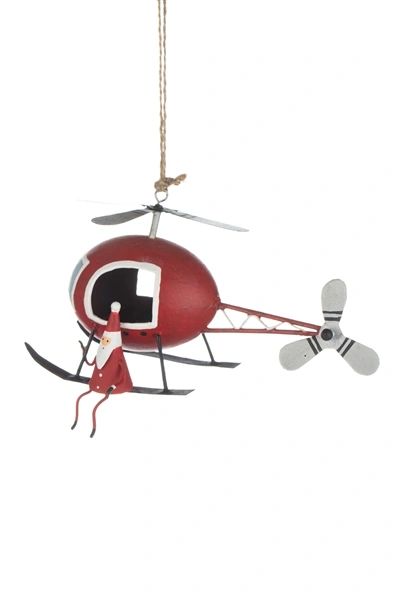 Chopper Santa hanging dec