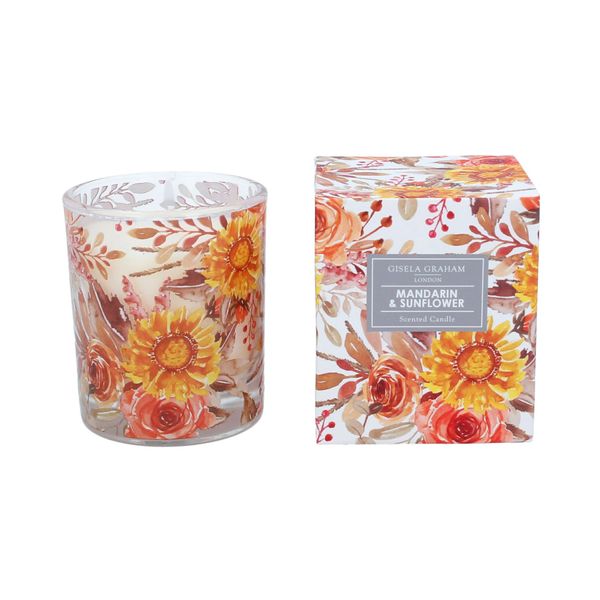 Mandarin and Sunflower Candle