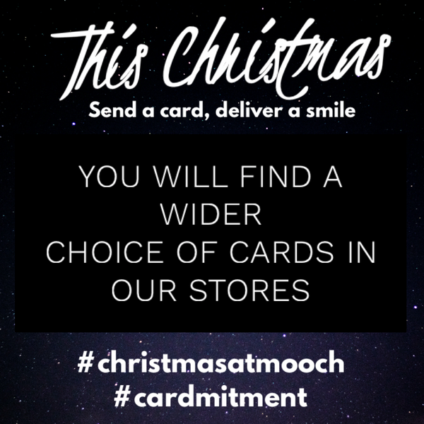 Wider Choice of Christmas Cards in Our Stores