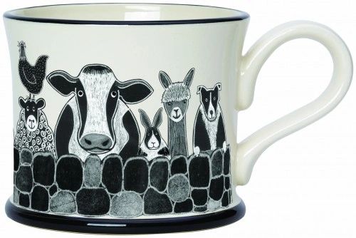 Animal Farm Mug from Moorland Pottery