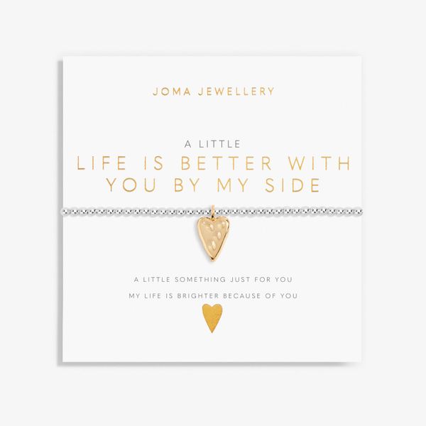 A Little 'Life Is Better With You By My Side' Bracelet 6080