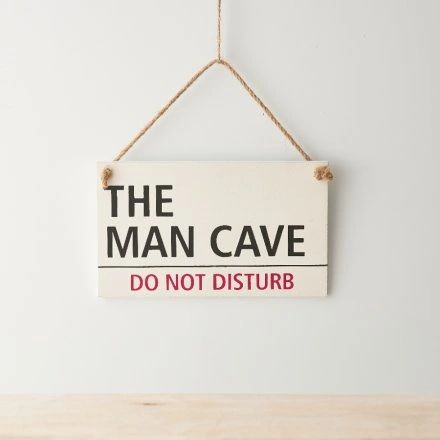 THE MAN CAVE - HANGING SIGN